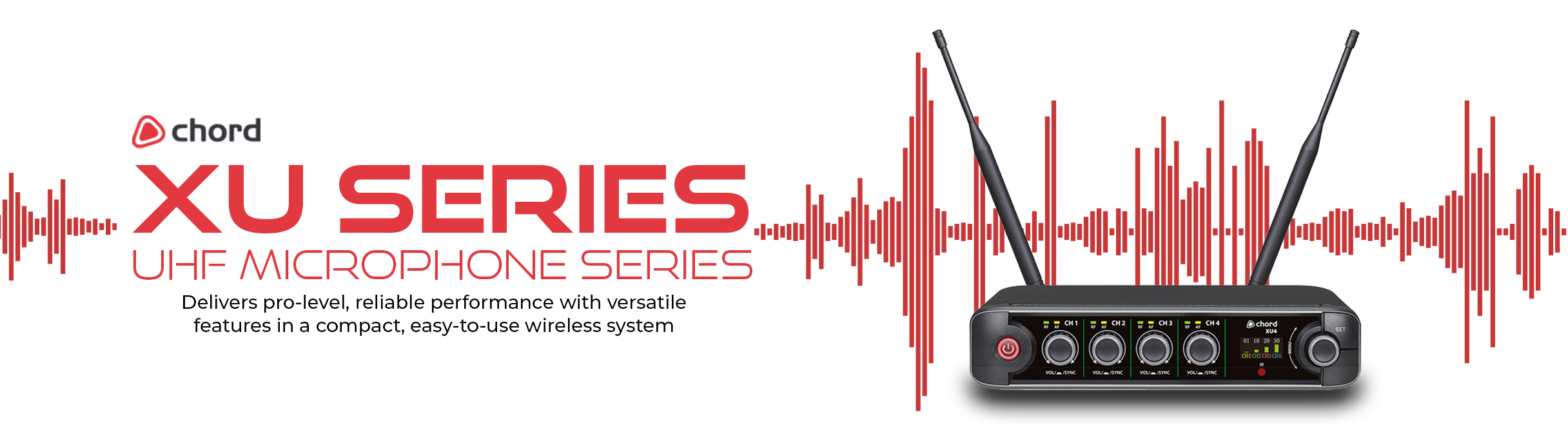 Chord XU Series UHF Microphone System