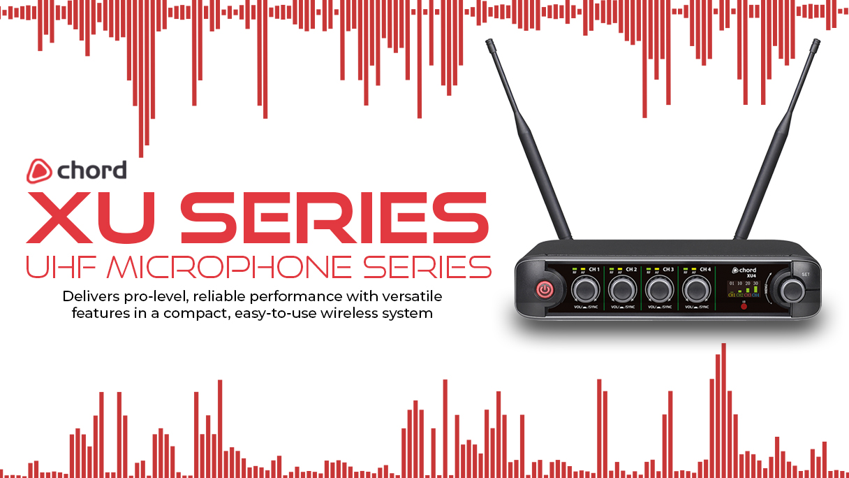 Chord XU Series UHF Microphone System