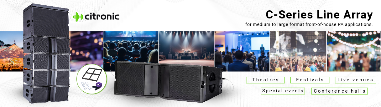 Citronic C-Series Line Array