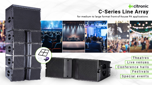 Citronic C-Series Line Array