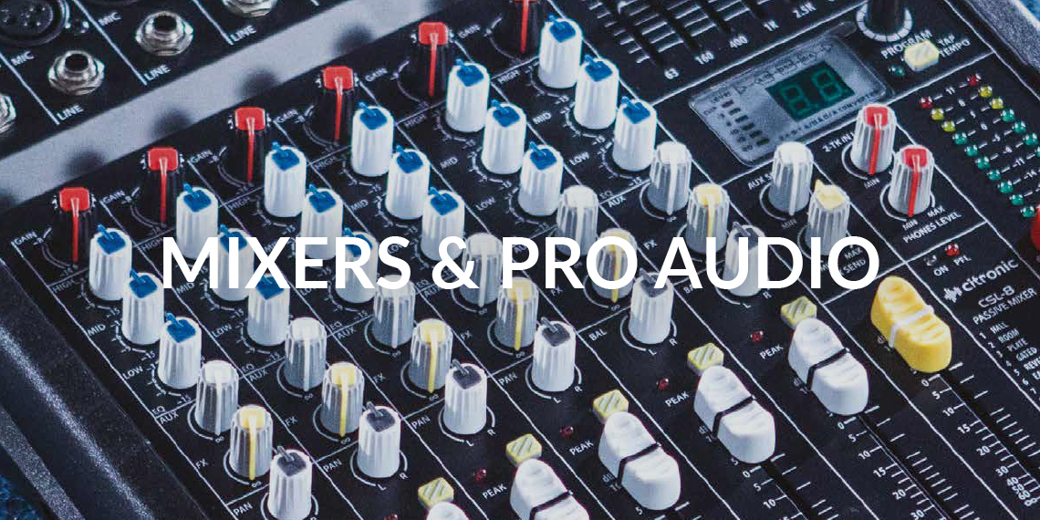 Citronic Mixers and Pro Audio