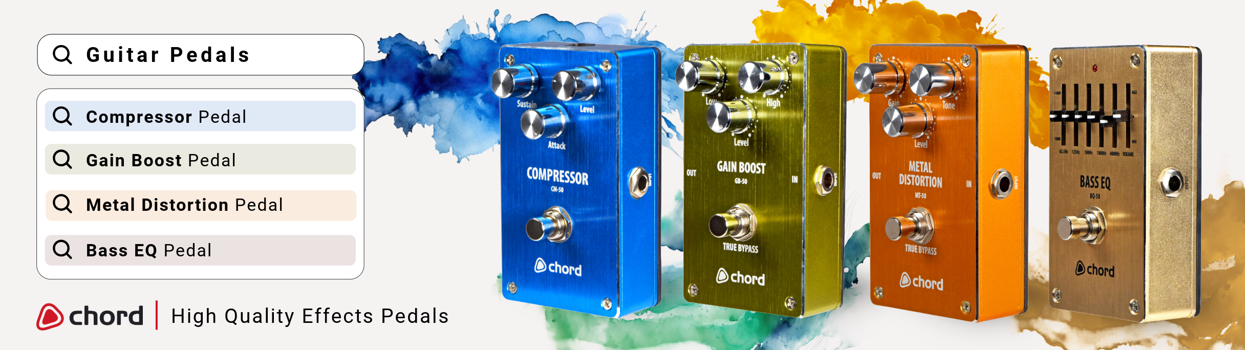 Chord Guitar Pedals