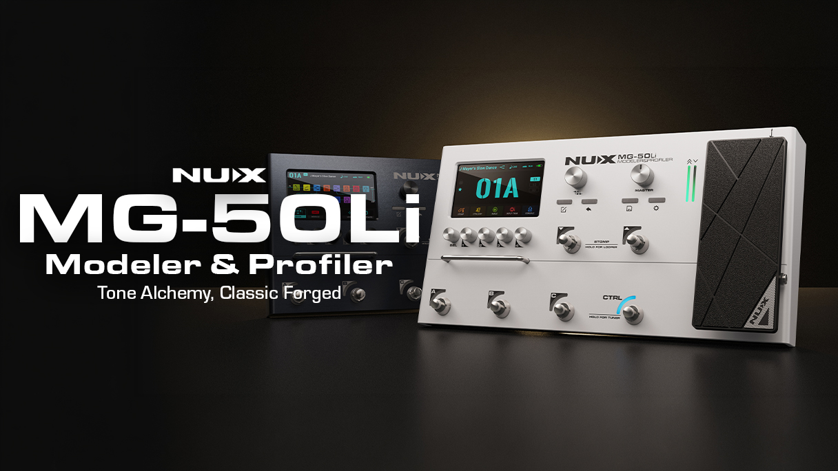 Back In Stock! NU-X MG-50li Multi-FX Modeler & Profiler