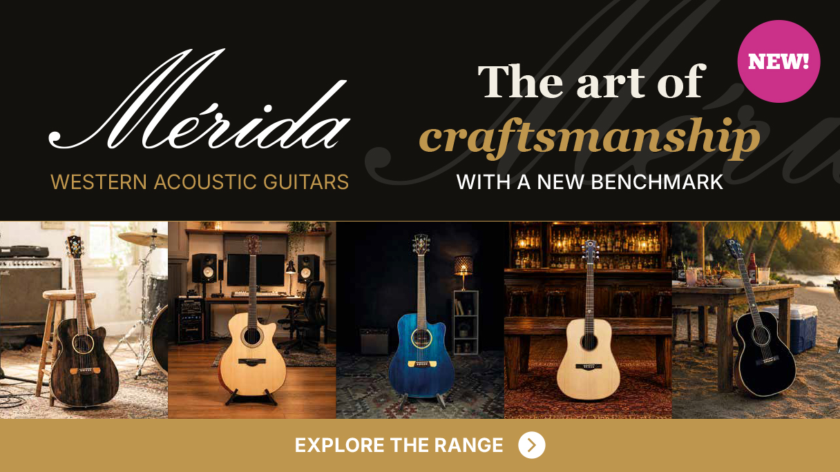 NEW Merida Guitars Available Now