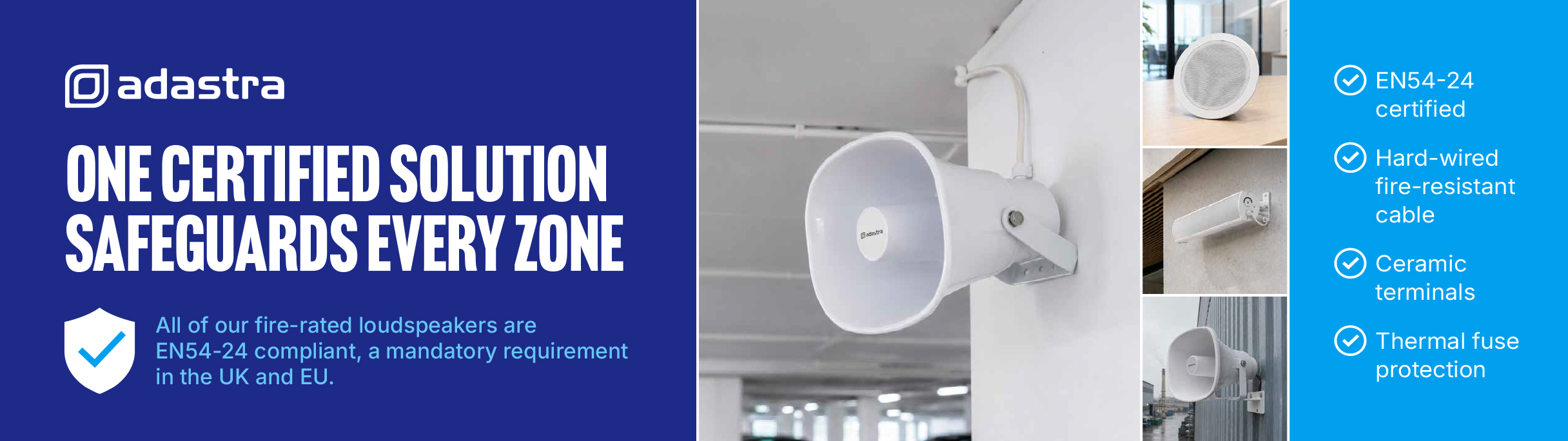 EN54-24 Fire Detection Speaker