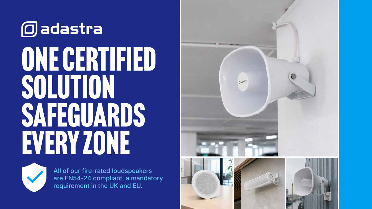 EN54-24 Fire Detection Speaker