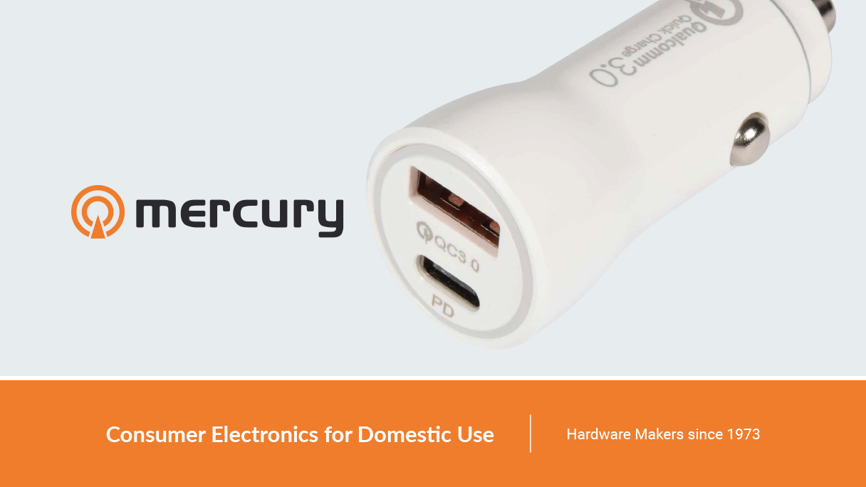 Mercury - Consumer Electronics for Domestic Use - Hardware Makers since 1973